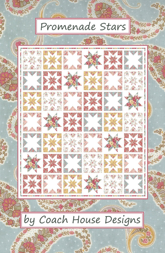 Promenade Stars Downloadable PDF Quilt Pattern
