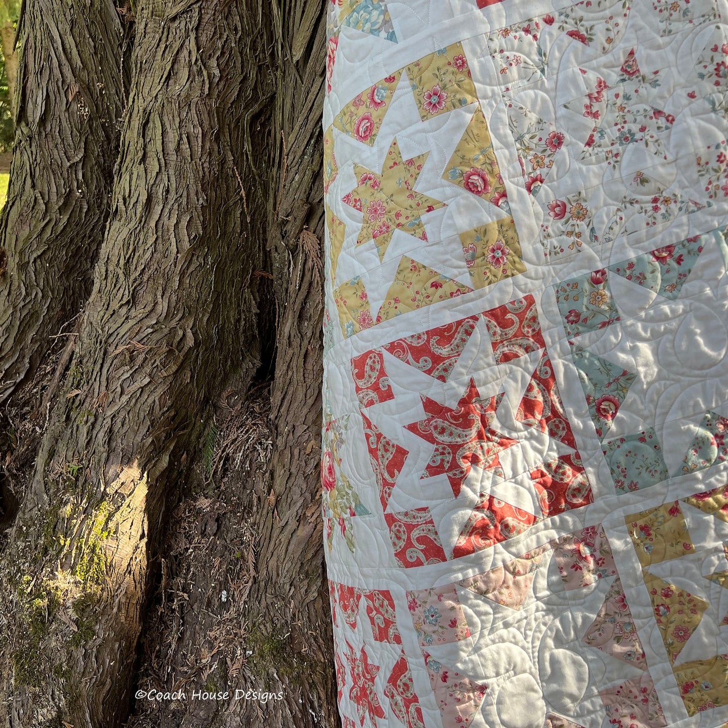 Promenade Stars Downloadable PDF Quilt Pattern