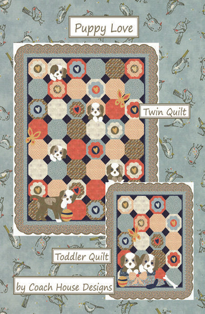 Puppy Love Downloadable PDF Quilt Pattern