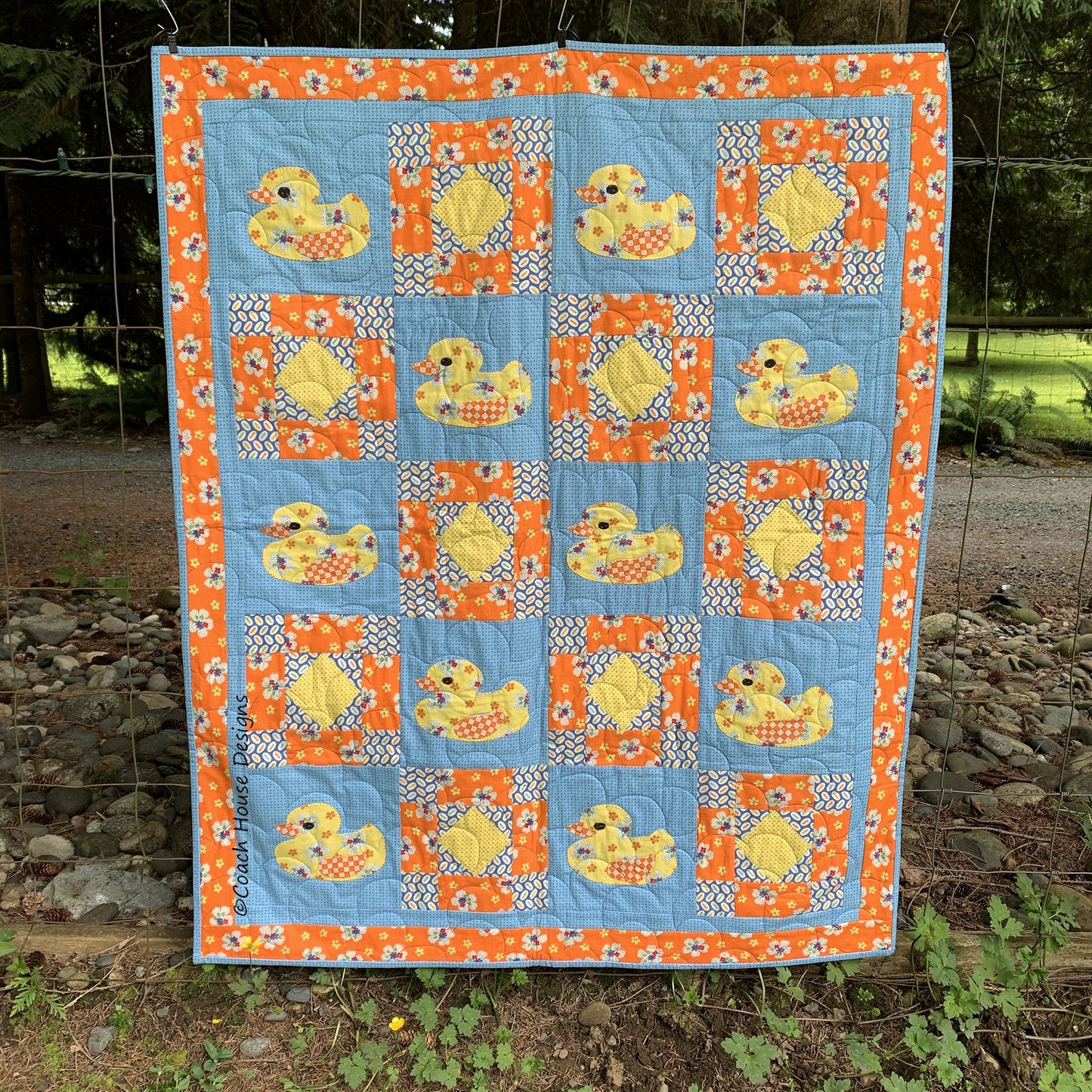 Quack! Downloadable PDF Quilt Pattern