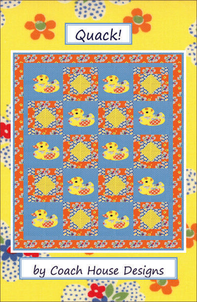 Quack! Downloadable PDF Quilt Pattern