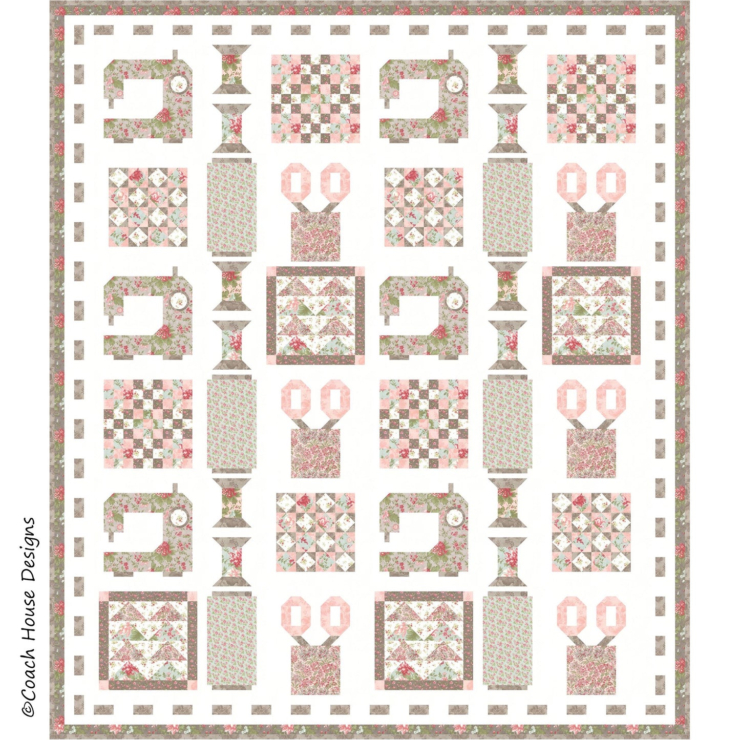 Ready, Set, Quilt! Quilt Pattern