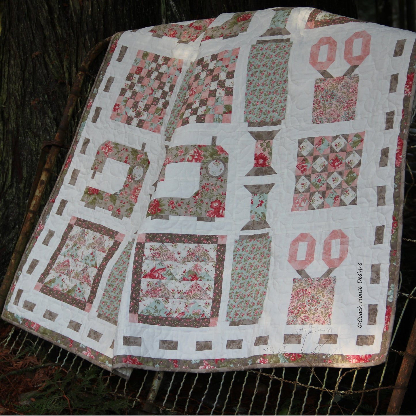 Ready, Set, Quilt! Downloadable PDF Quilt Pattern