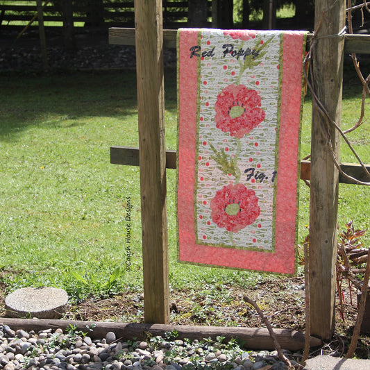 Red Poppy Quilt Pattern