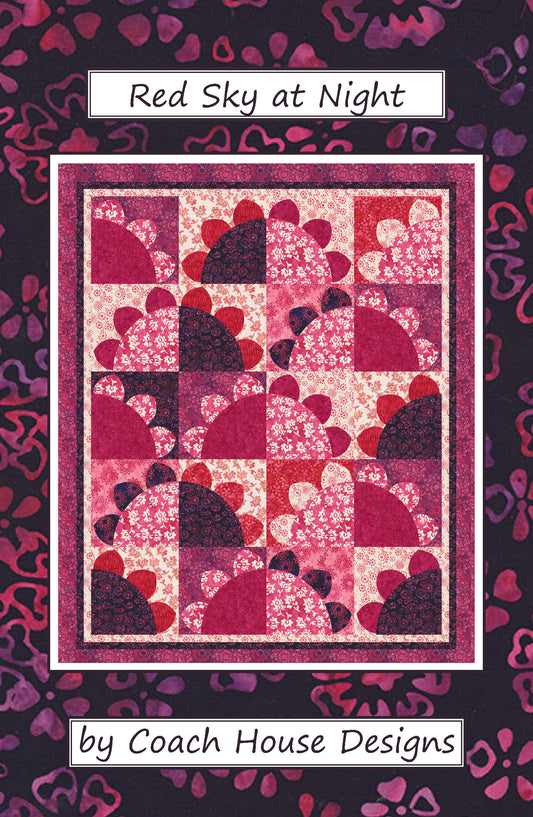 Red Sky at Night Quilt Pattern