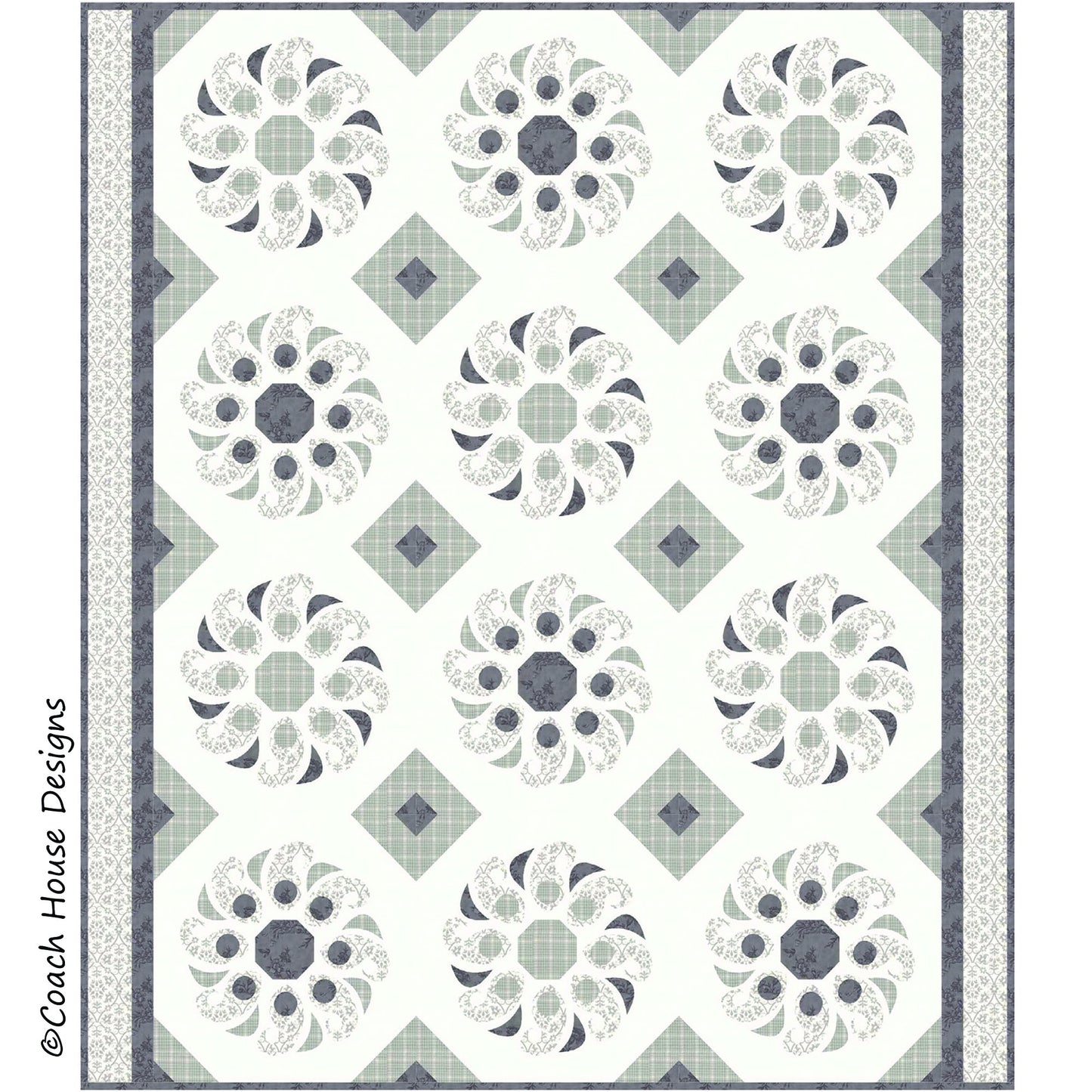 Romance Downloadable PDF Quilt Pattern