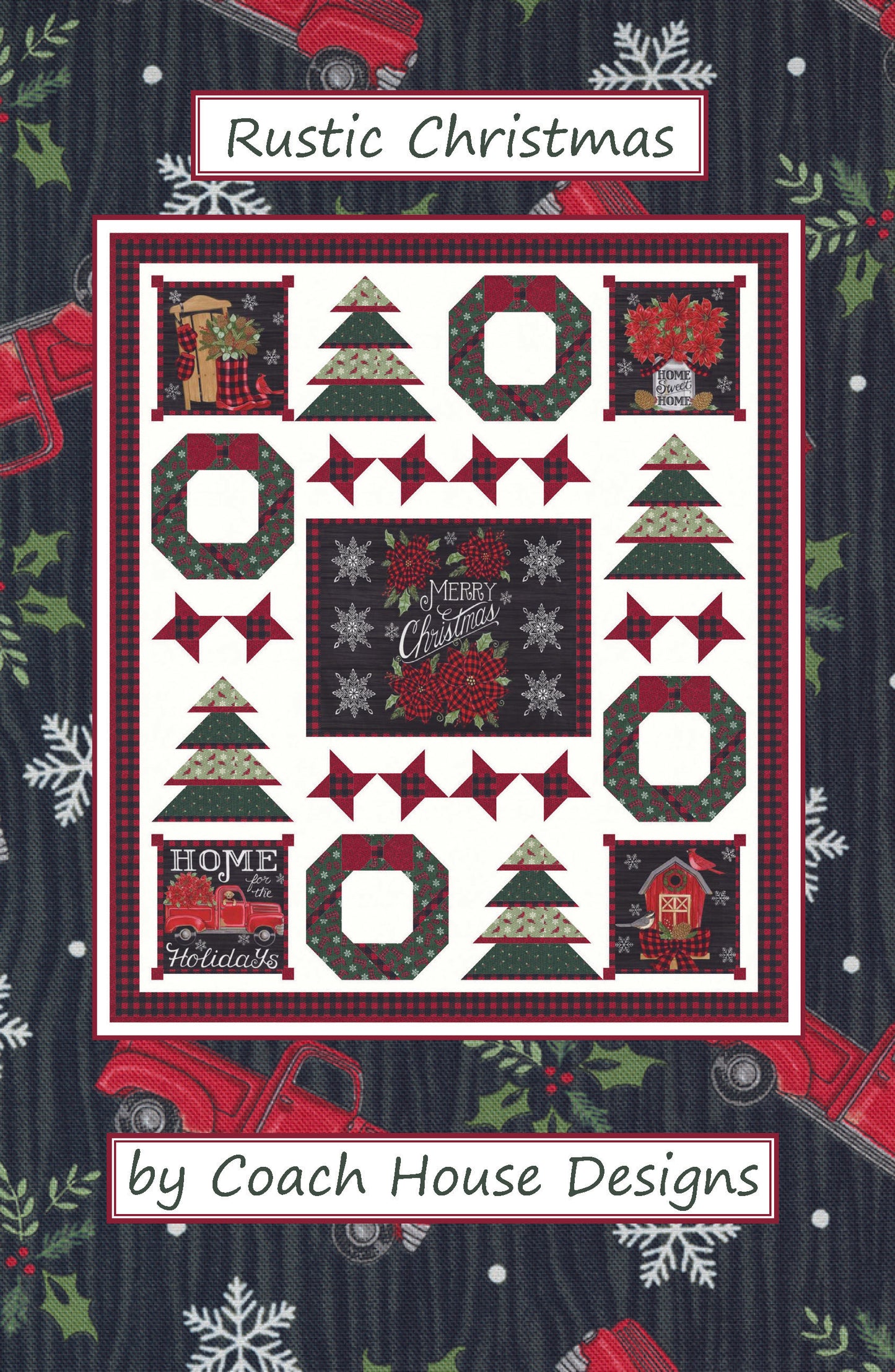 Rustic Christmas Quilt Pattern