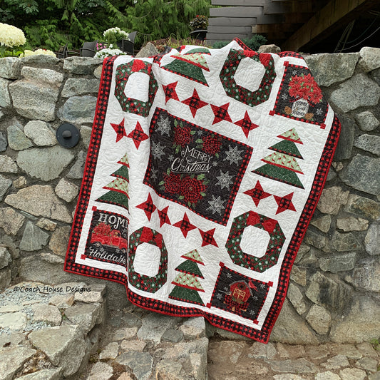 Rustic Christmas Quilt Pattern