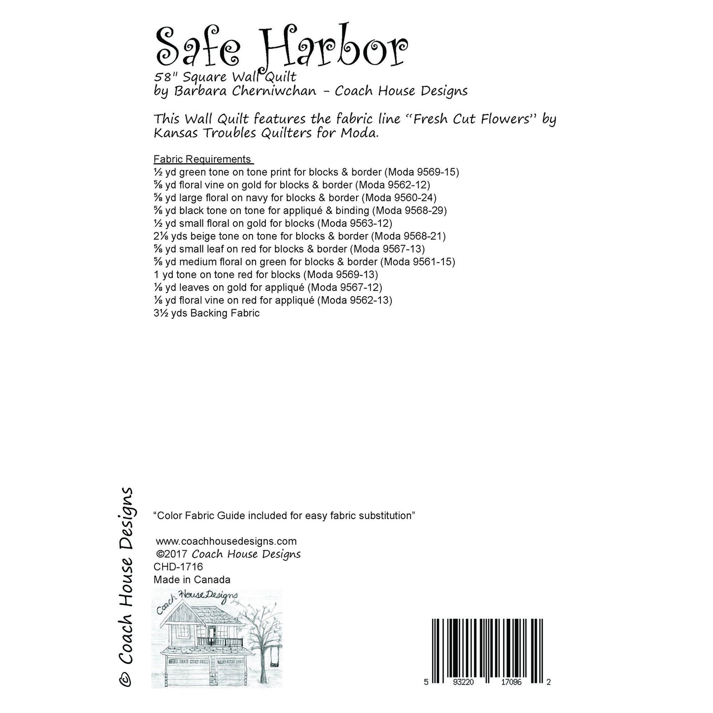 Safe Harbor Quilt Pattern