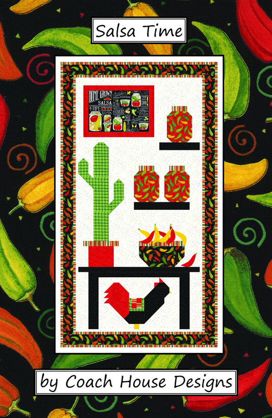 Salsa Time Downloadable PDF Quilt Pattern