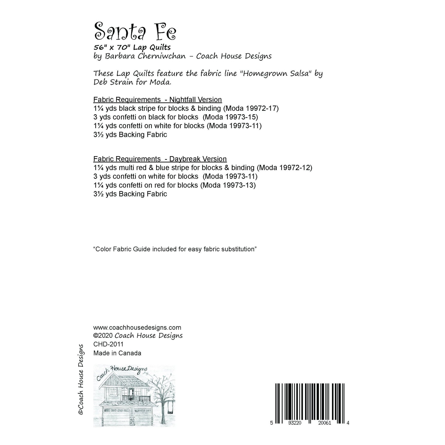 Santa Fe Quilt Pattern