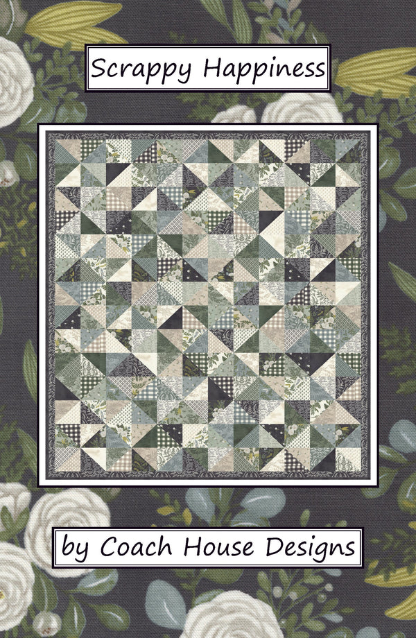 Scrappy Happiness Downloadable PDF Quilt Pattern