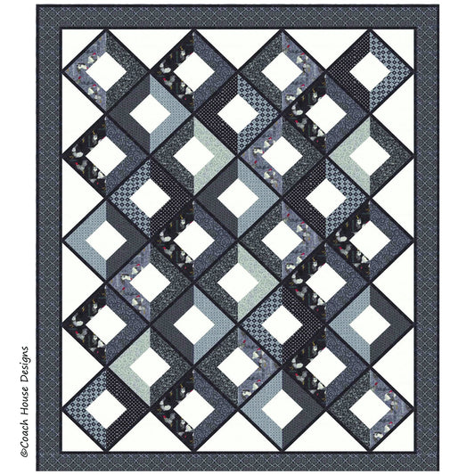 Shades of Gray Downloadable PDF Quilt Pattern