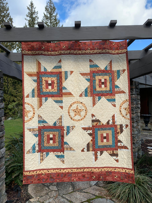 Sheriff's Star Quilt Pattern