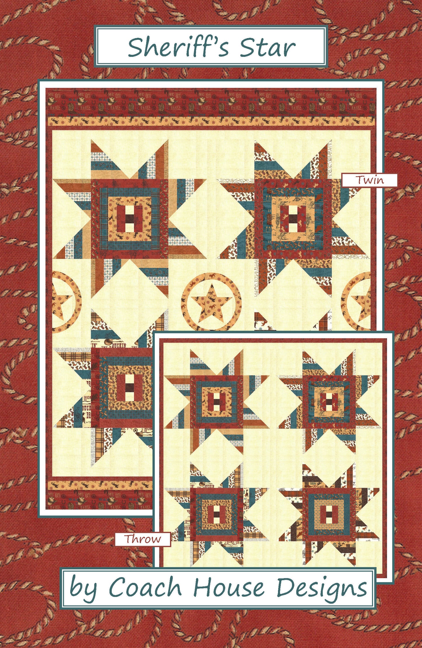 Sheriff's Star Downloadable PDF Quilt Pattern