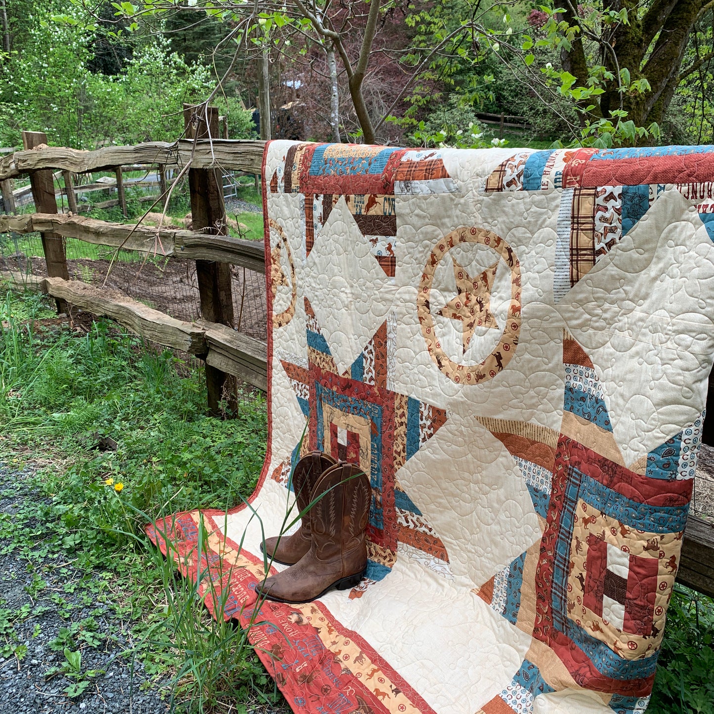 Sheriff's Star Quilt Pattern