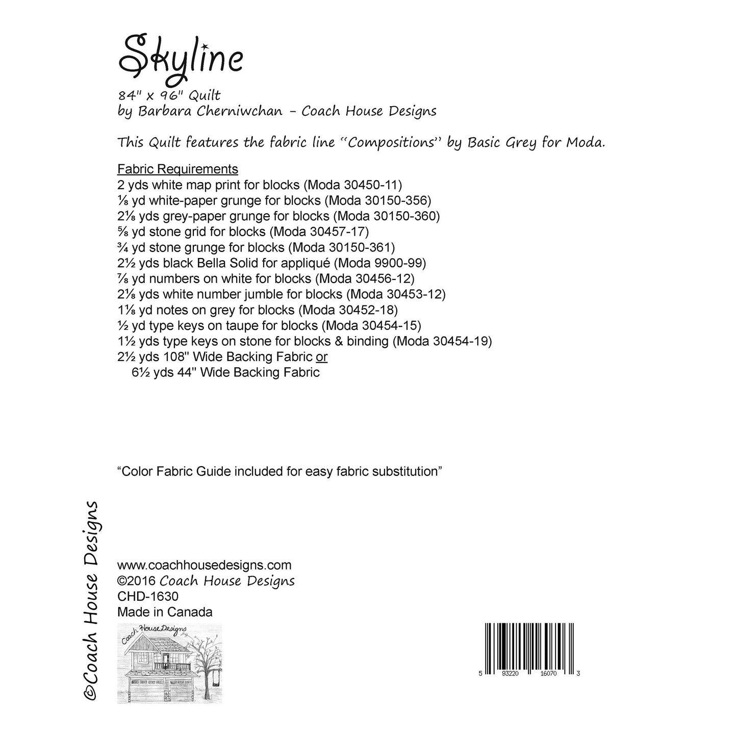 Skyline Downloadable PDF Quilt Pattern