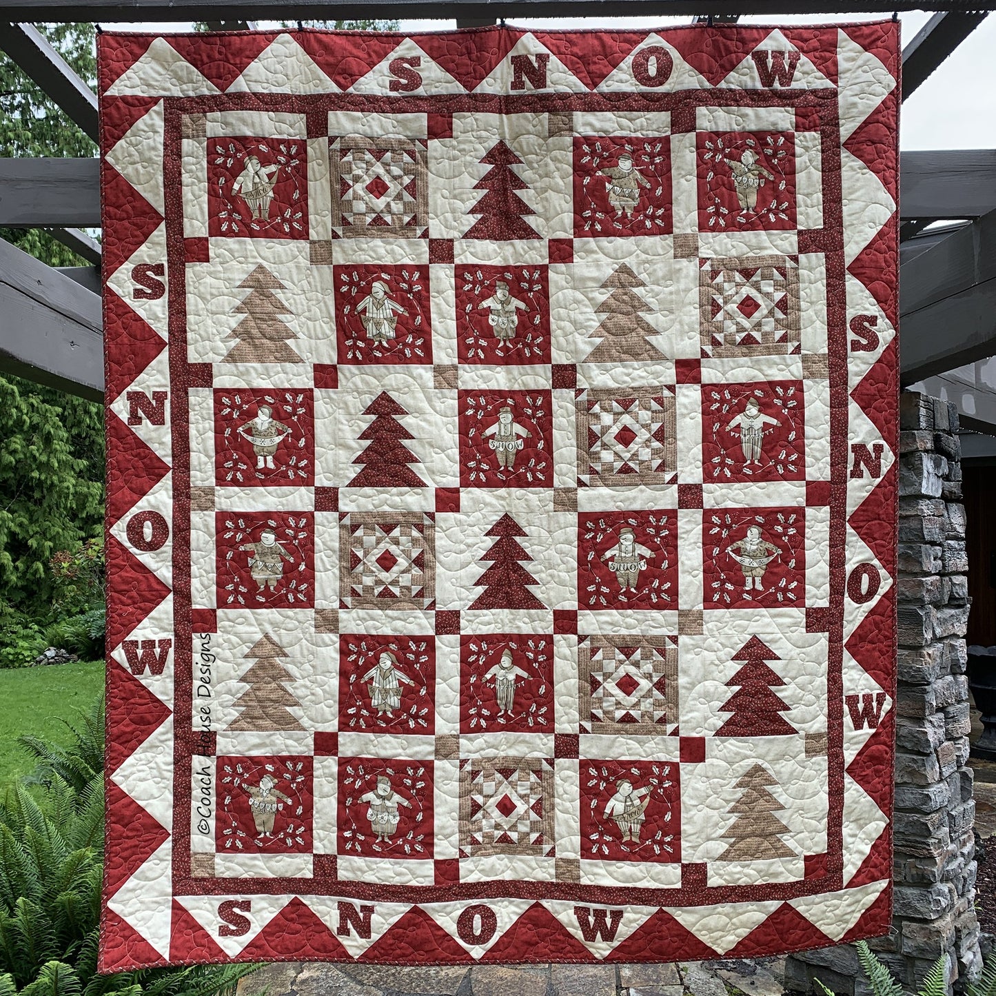 Snow! Downloadable PDF Quilt Pattern