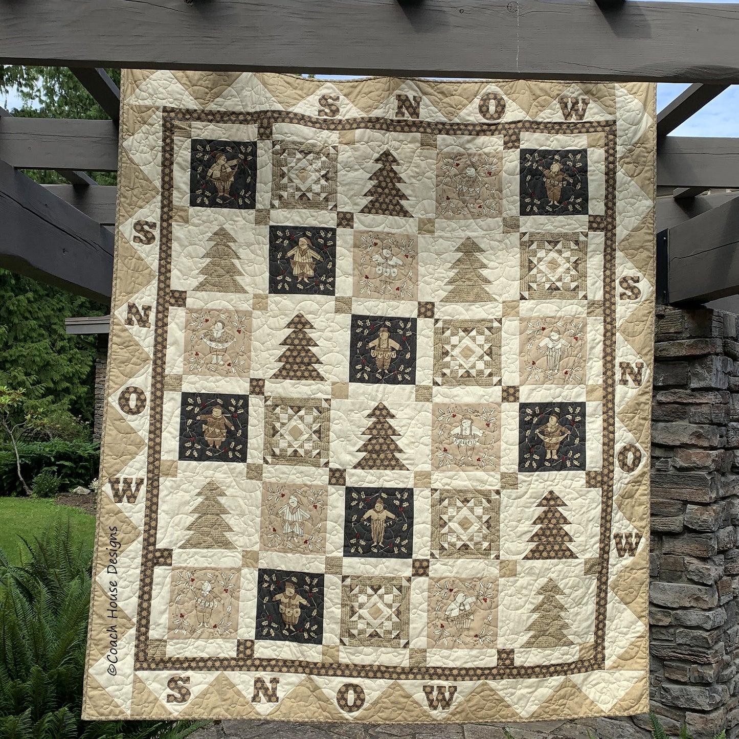 Snow! Downloadable PDF Quilt Pattern