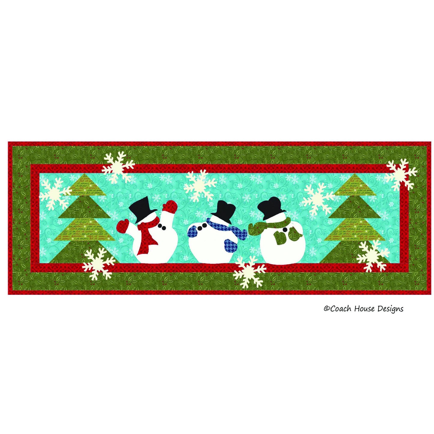 Snowbuddies Downloadable PDF Quilt Pattern