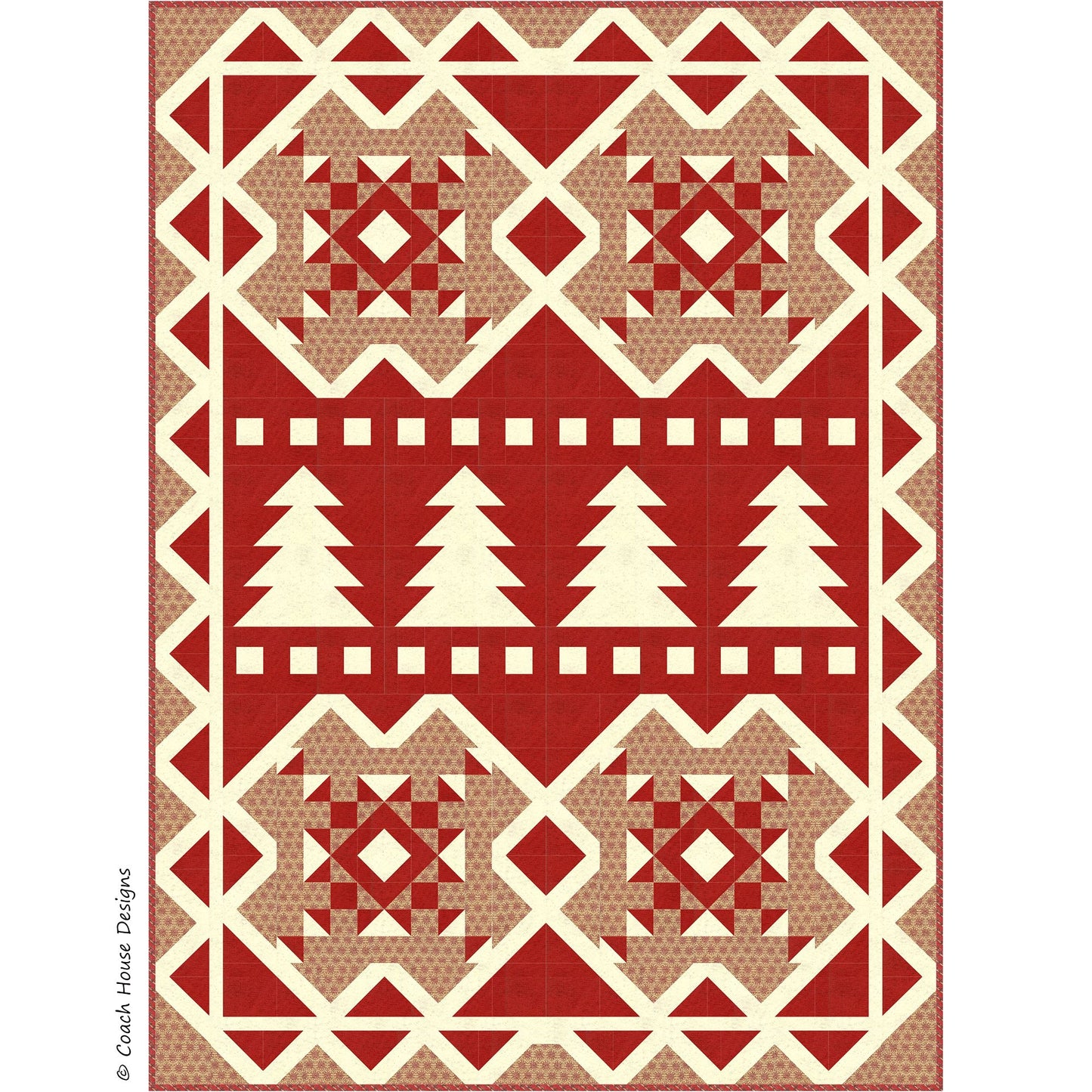 Snowfall Downloadable PDF Quilt Pattern