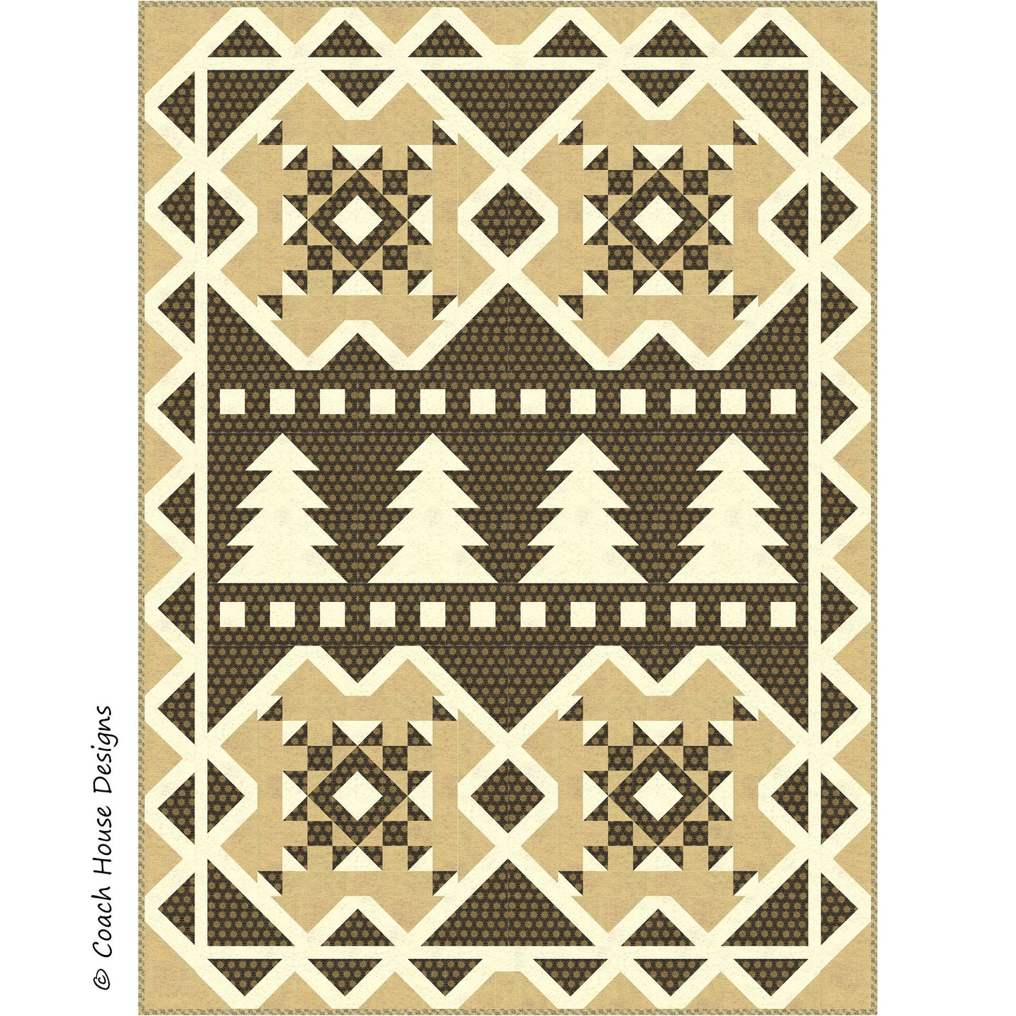 Snowfall Downloadable PDF Quilt Pattern
