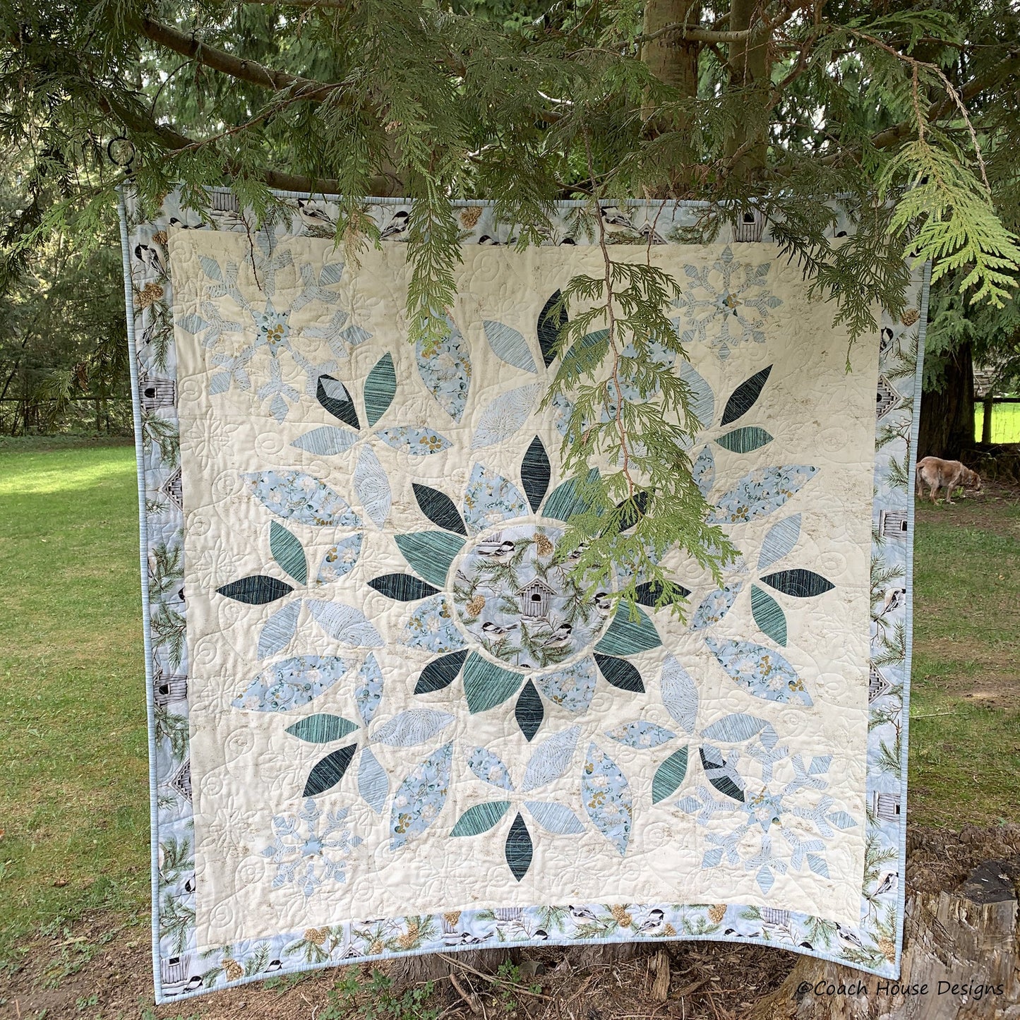 Snow is Falling Quilt Pattern