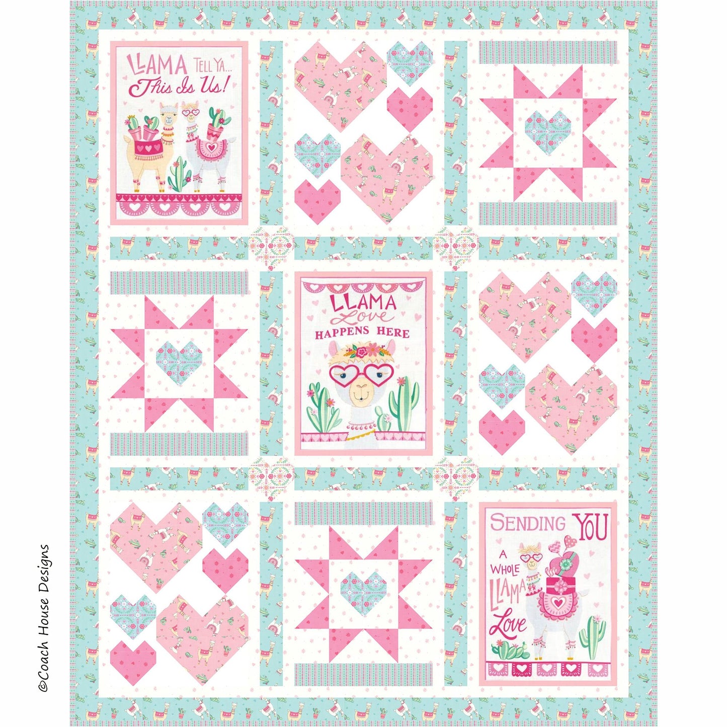 Some Llama Loves You Quilt Pattern
