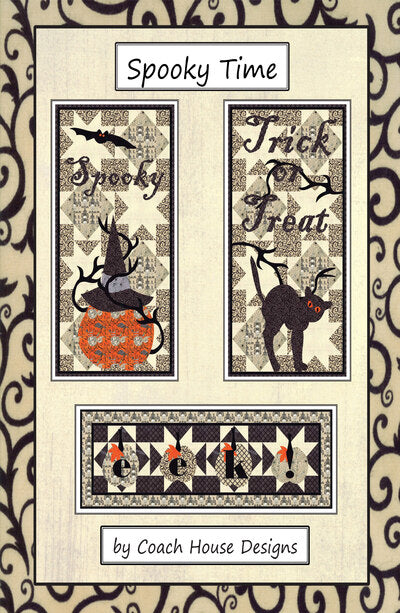 Spooky Time Downloadable PDF Quilt Pattern