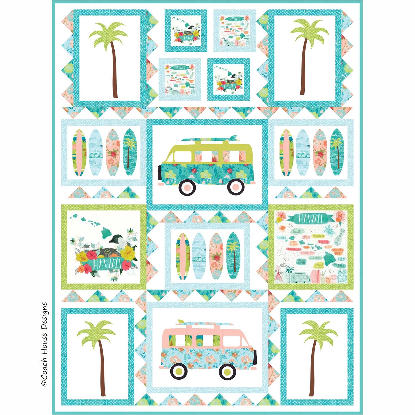 Surf’s Up Quilt Pattern