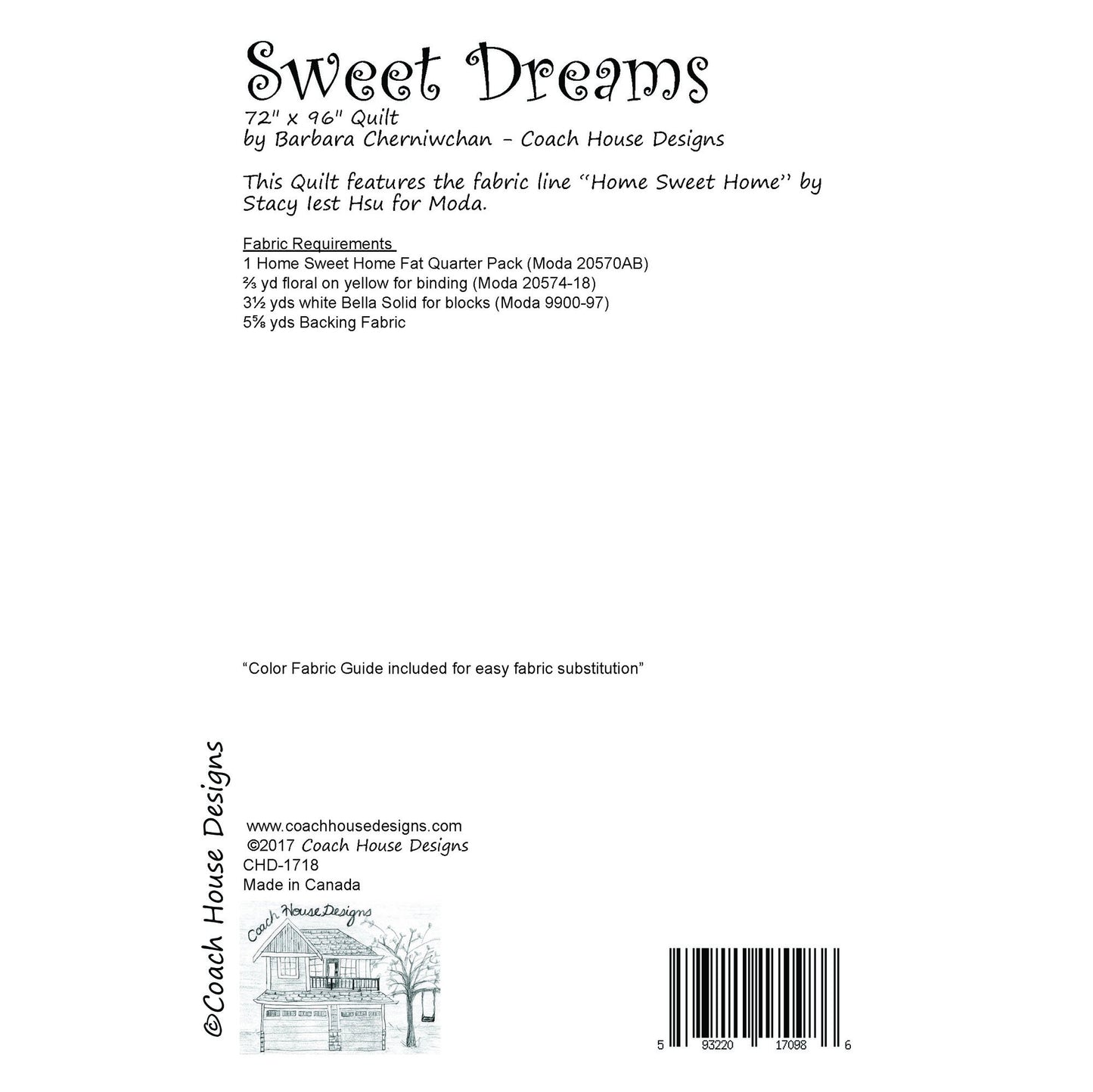 Sweet Dreams Downloadable PDF Quilt Pattern