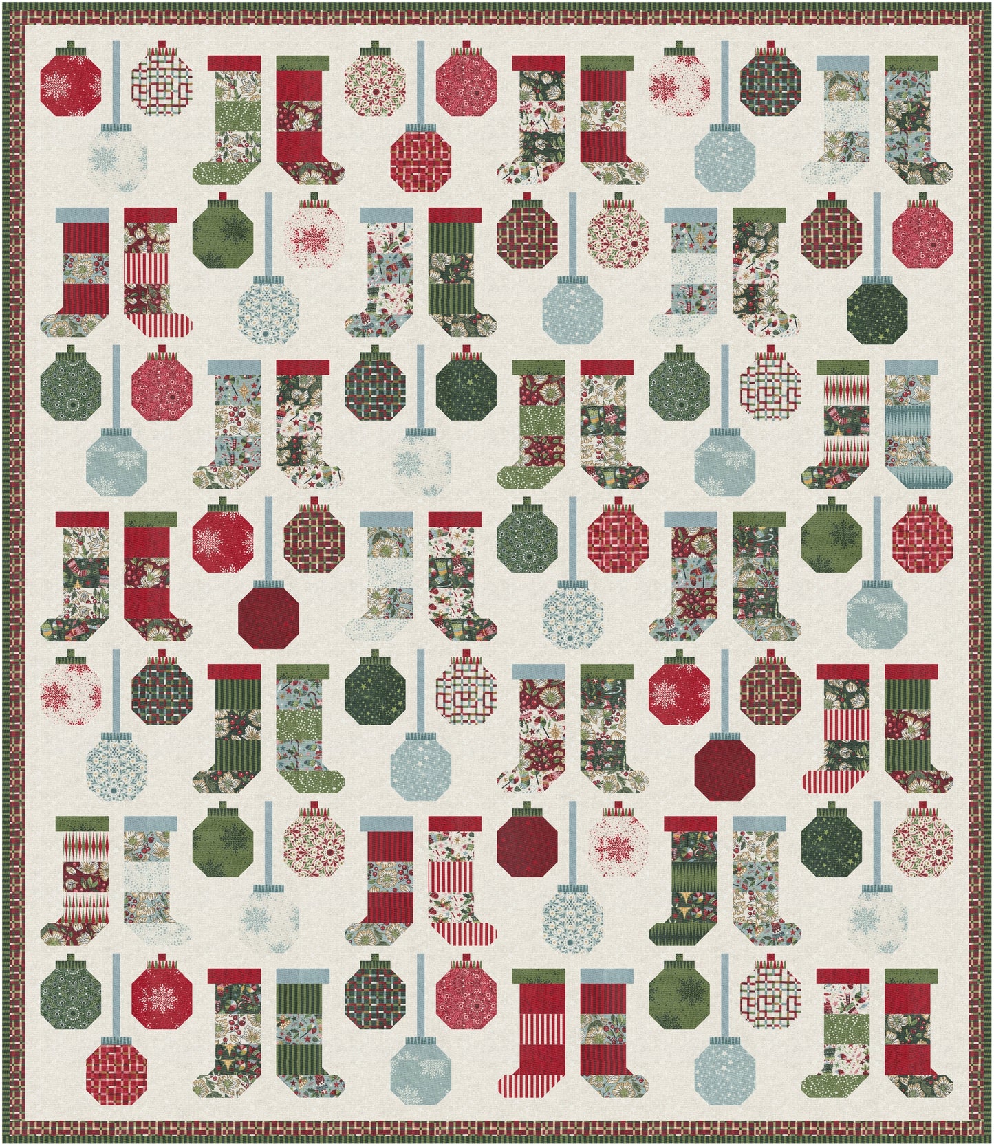 The Stockings Were Hung... Quilt Pattern