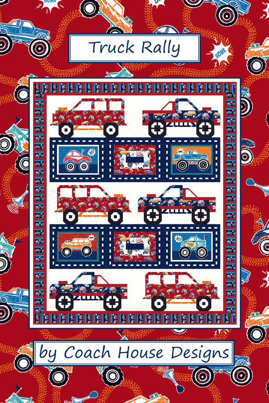 Truck Rally Quilt Pattern