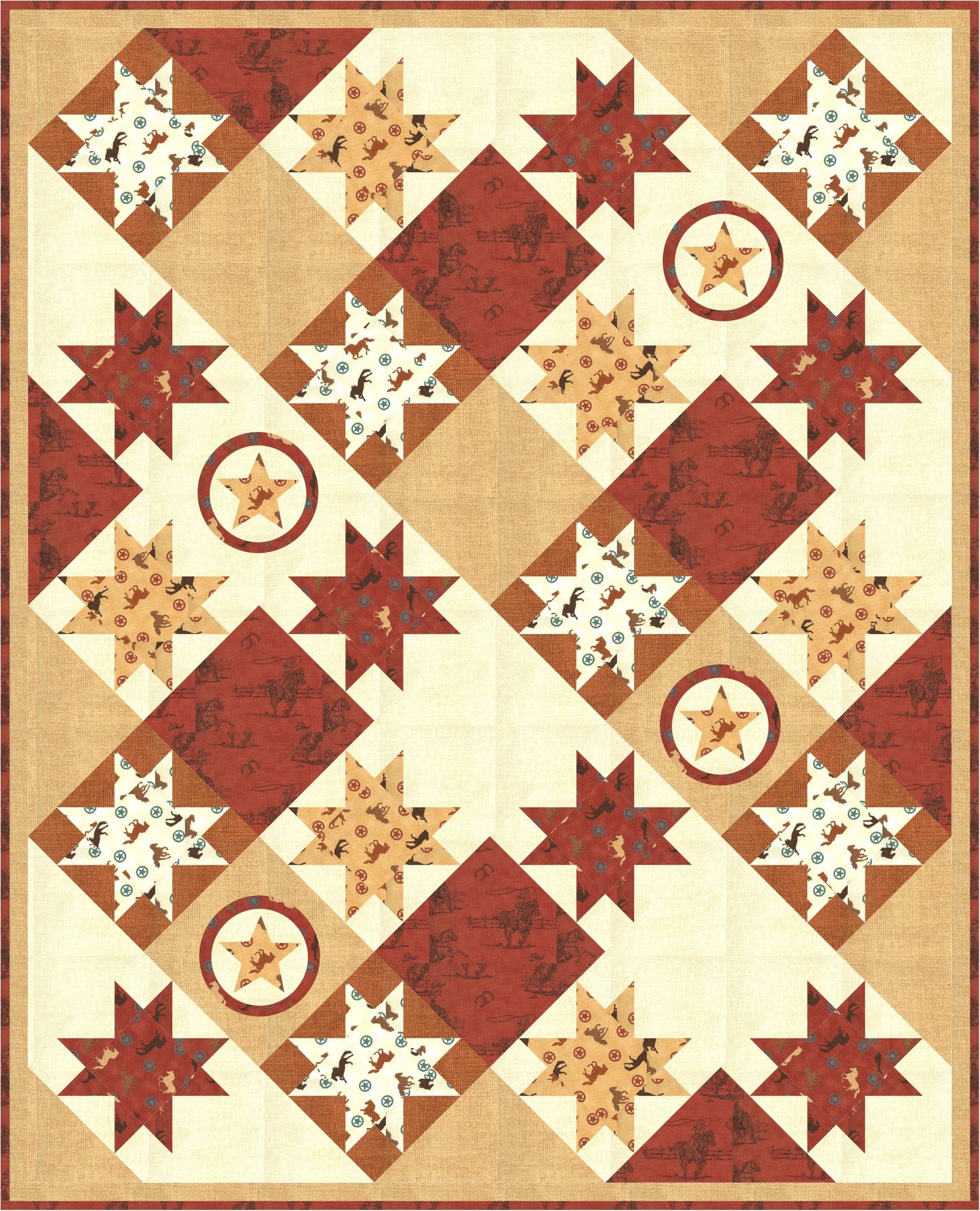 Under the Stars Quilt Pattern