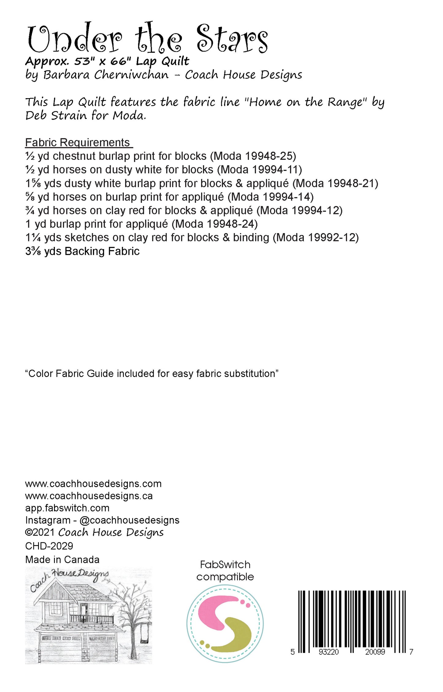 Under the Stars Downloadable PDF Quilt Pattern