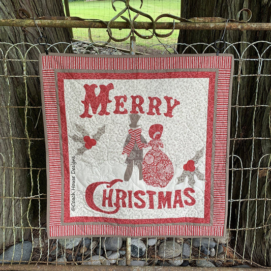 Vintage Christmas Downloadable PDF Quilt Pattern