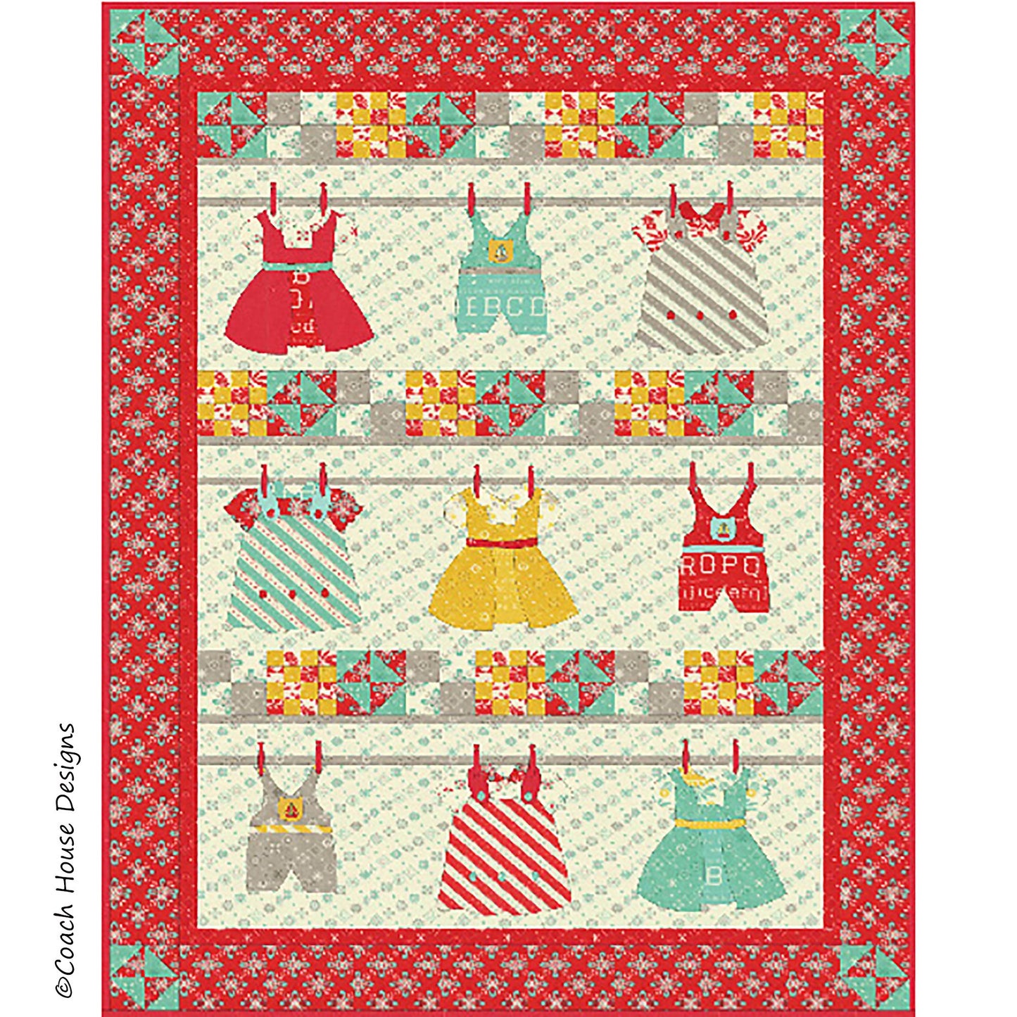 Wash Day Downloadable PDF Quilt Pattern