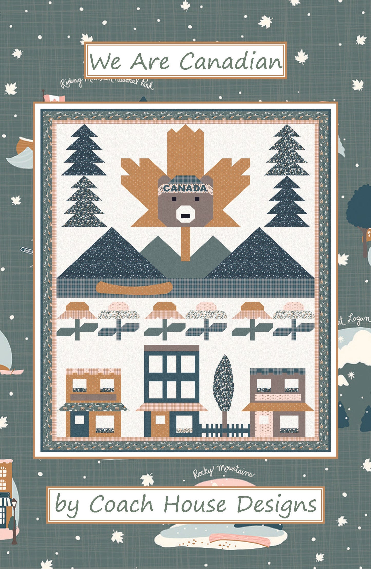 We Are Canadian Downloadable PDF Quilt Pattern