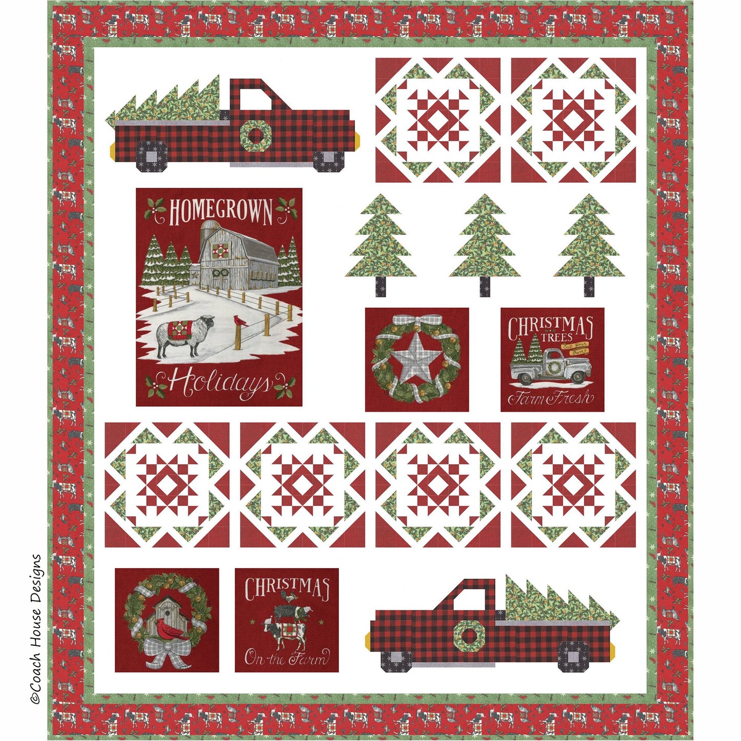 We Found a Tree! Downloadable PDF Quilt Pattern