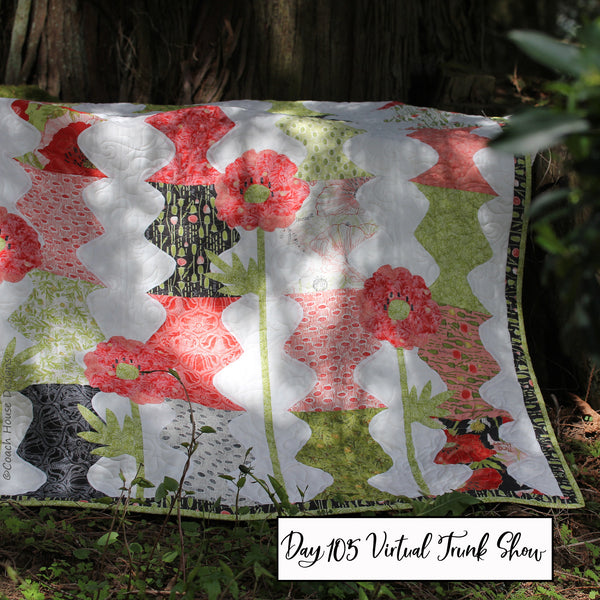 Day 106 of my Virtual Trunk Show - Field of Poppies