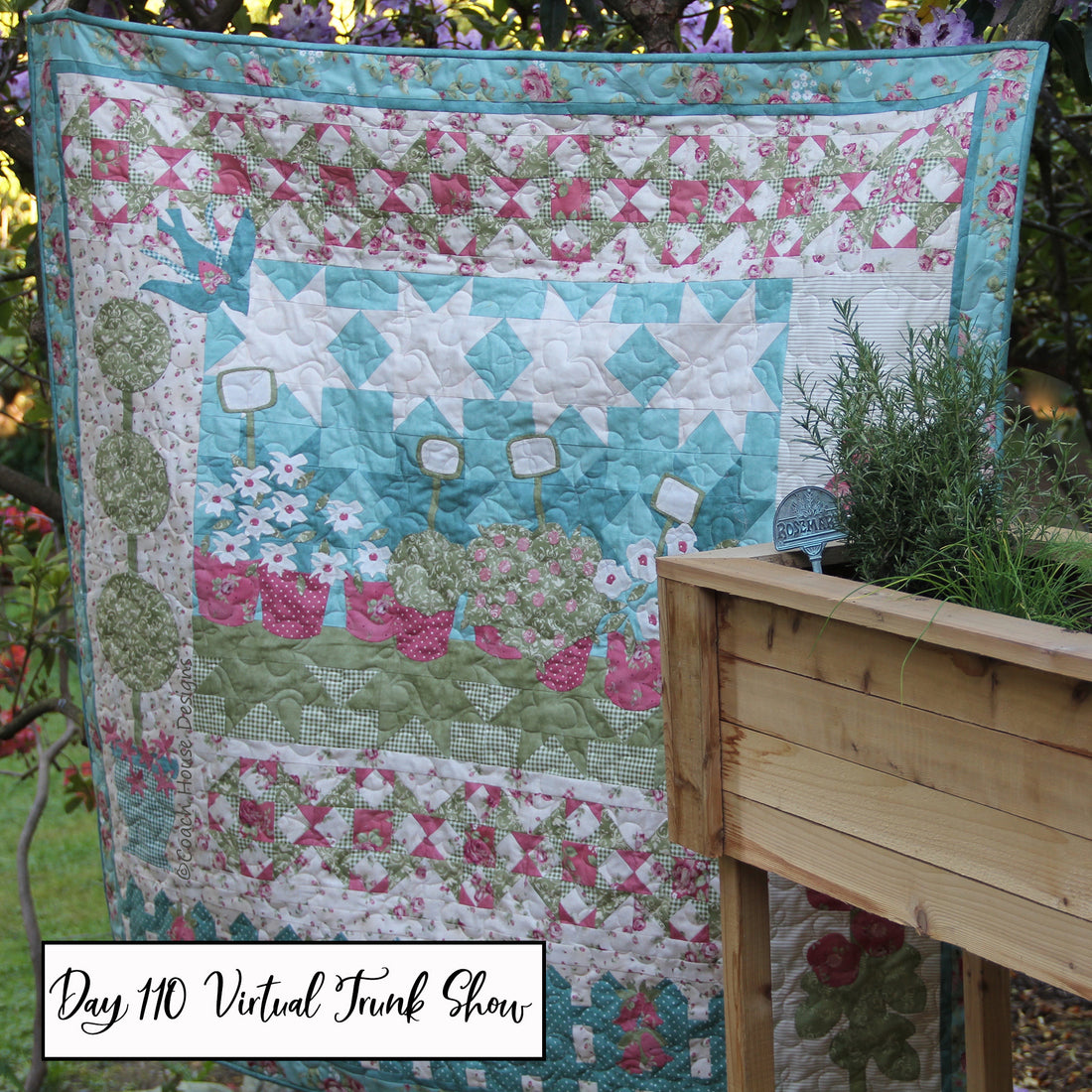 Day 110 of my Virtual Trunk Show - Fleurs