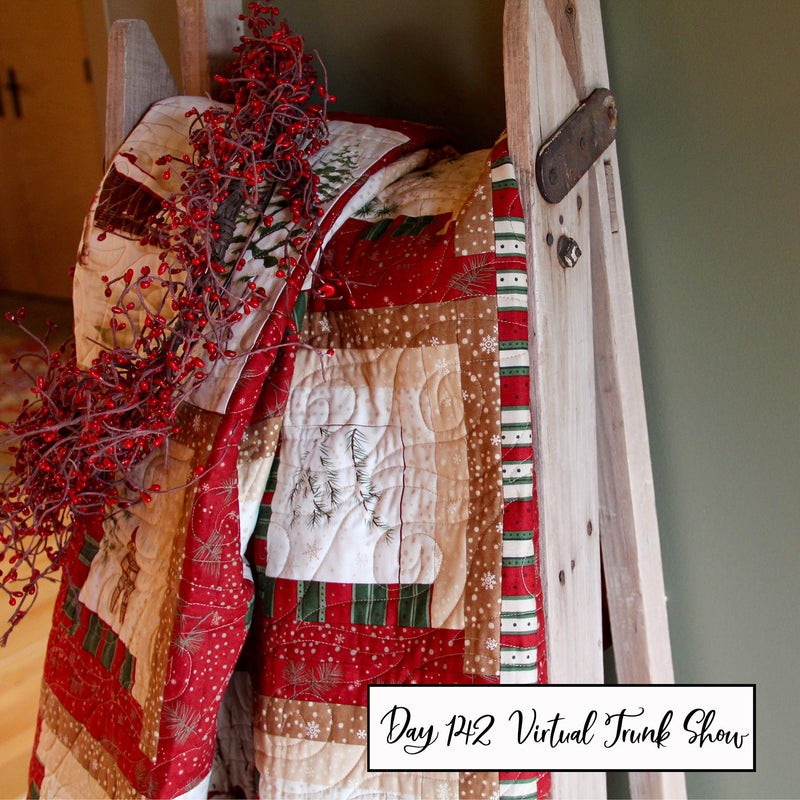 Day 142 of my Virtual Trunk Show - Holiday in the Cabin