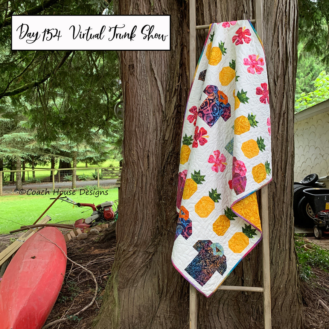 Day 154 of my Virtual Trunk Show - I Need a Vacation!