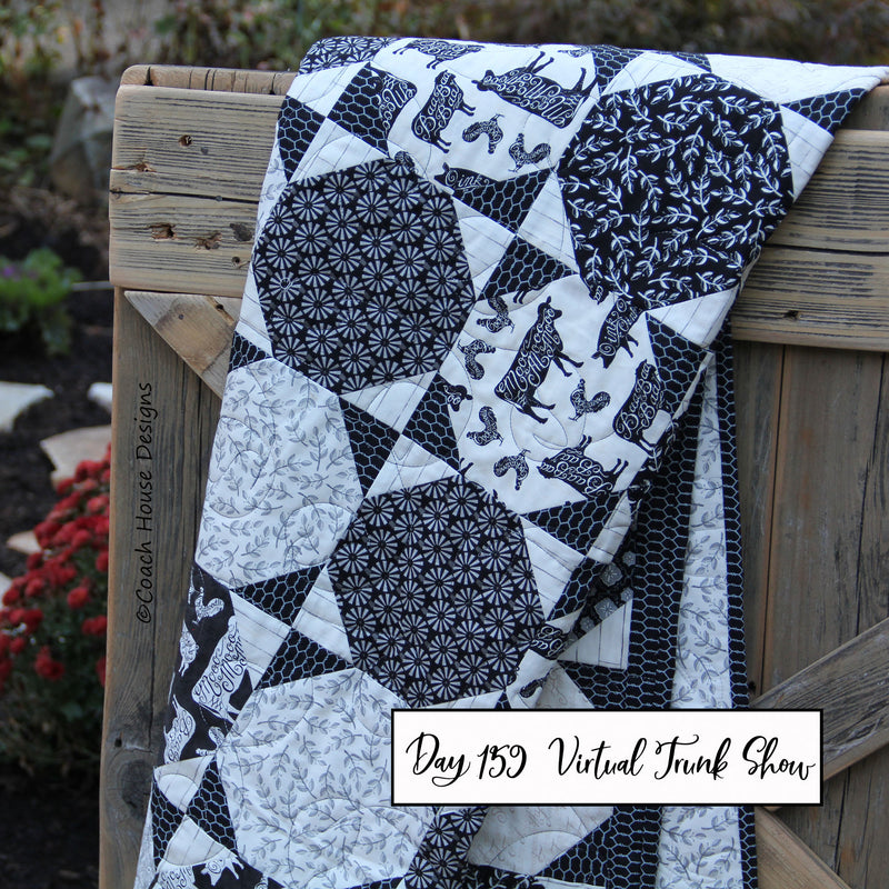 Day 159 of my Virtual Trunk Show - It’s Black & White
