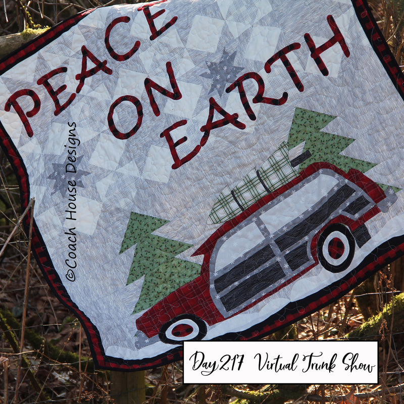 Day 217 of my Virtual Trunk Show - Peace on Earth