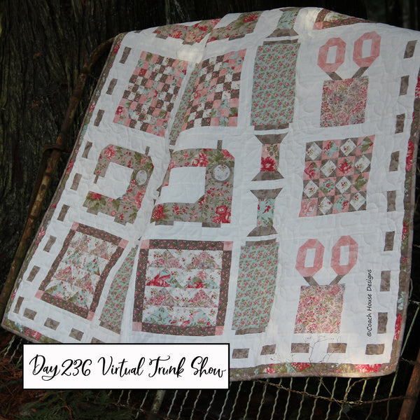 Day 236 of my Virtual Trunk Show - Ready, Set, Quilt!