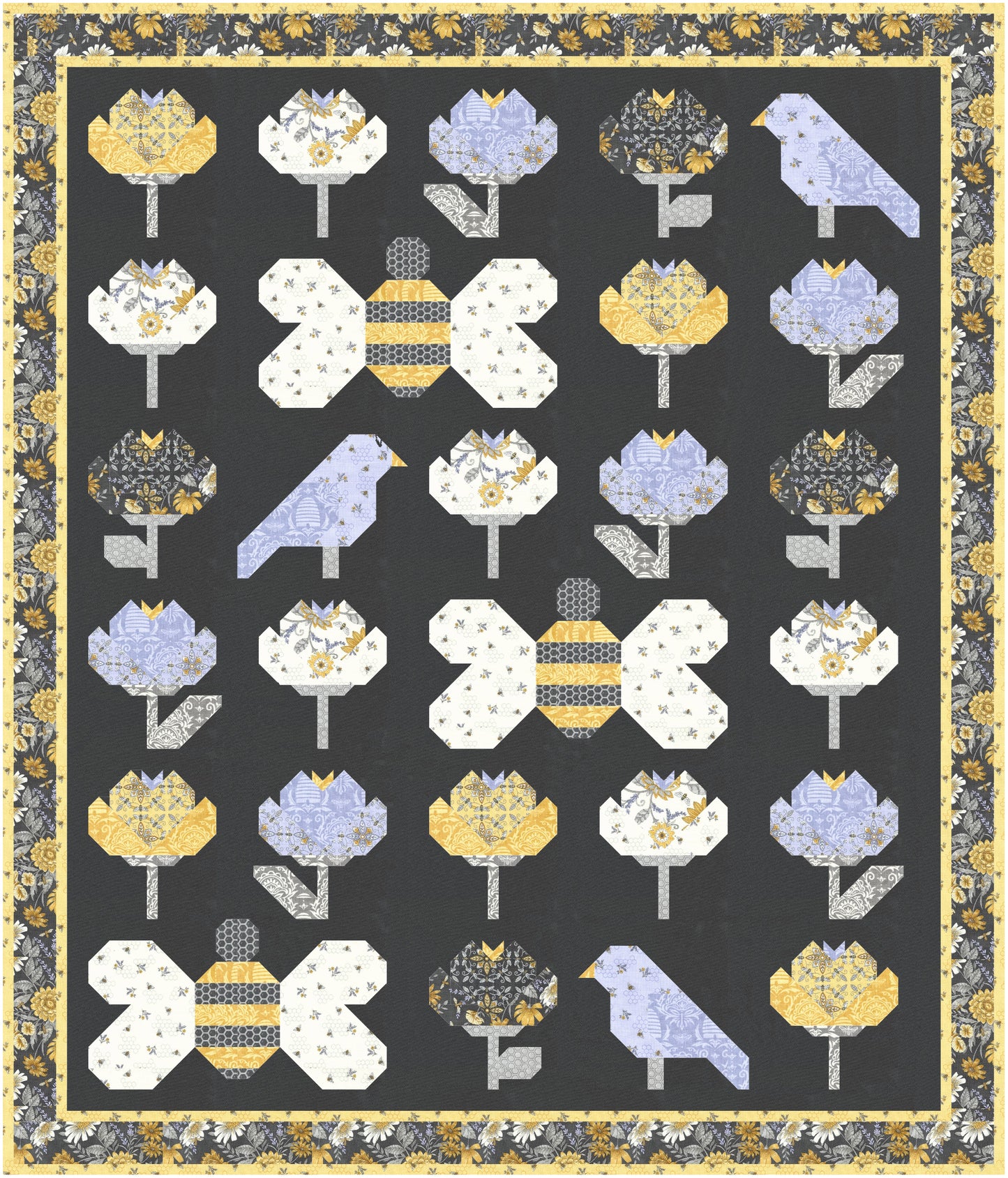 All Day in the Garden Quilt Pattern
