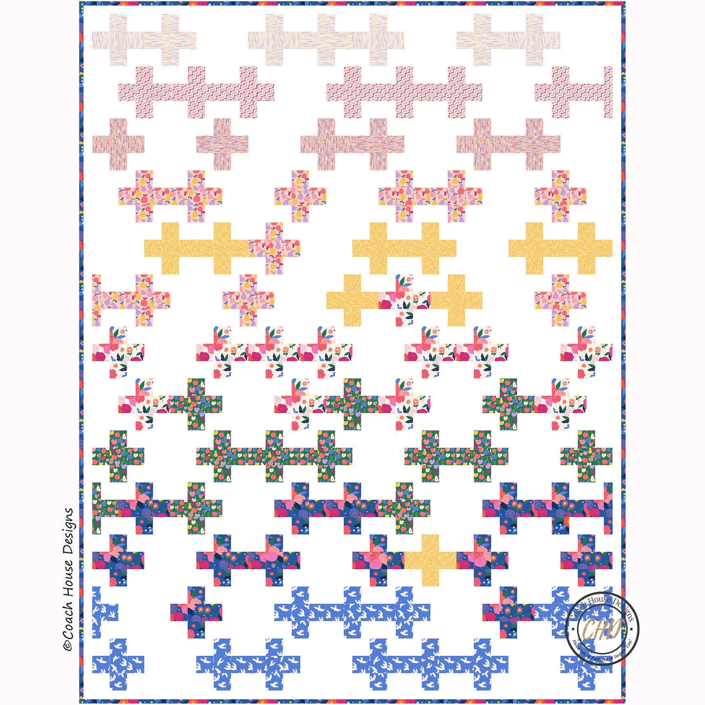 Applesauce Quilt Downloadable PDF Pattern