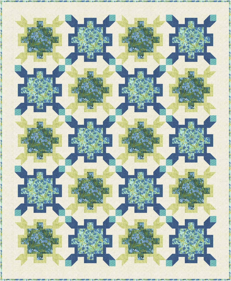 At the Seashore Quilt Pattern (Pre-Order)
