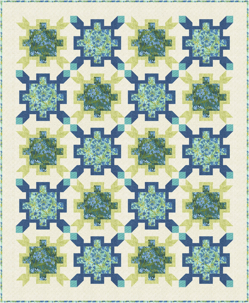 At the Seashore Downloadable PDF Quilt Pattern (Pre-Order)